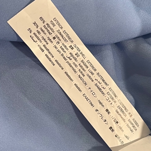 NWT ZARA Polka Dot Slit Front Mini Skirt Size Medium - Picture 10 of 14